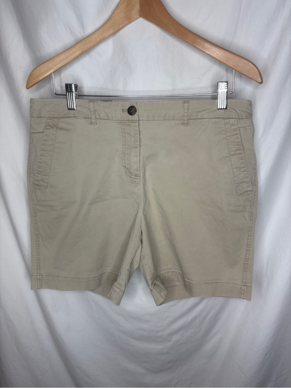 Boden Tan Khaki Chino Shorts Casual Classic